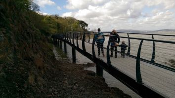 New elevated walkway on North Down Coastal Path ©nigreenways New elevated walkway on North Down Coastal Path