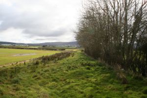 Old railway line under Sea Coast Road toward Limavady Old railway line under Sea Coast Road toward Limavady