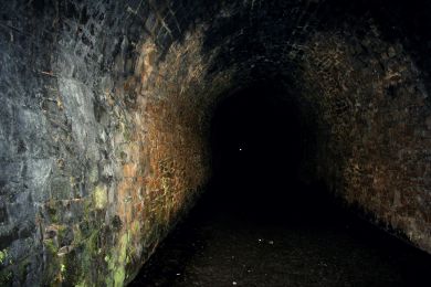 The haunting Lissummon Tunnel, one yard short of a mile ©nigreenways The haunting Lissummon Tunnel, one yard short of a mile