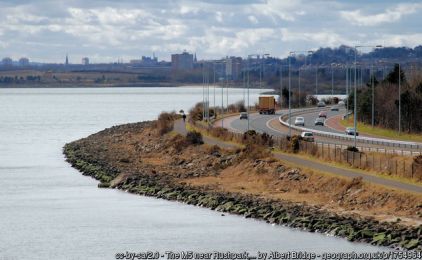 ©Albert Bridge The M5 near Rushpark, Whiteabbey