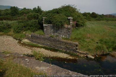 Old railway bridge near Omeath, Carlingford Lough ©Albert Bridge Old railway bridge near Omeath, Carlingford Lough