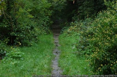 Old railway at Millmount, Banbridge ©Albert Bridge Old railway at Millmount, Banbridge