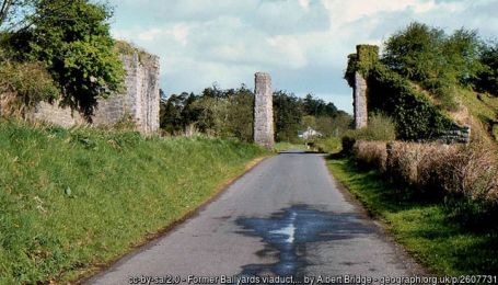 Former Ballyards viaduct, Milford near Armagh ©Albert Bridge Former Ballyards viaduct, Milford near Armagh