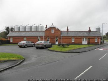 Former Railway Station, Brookeborough ©Kenneth Allen Former Railway Station, Brookeborough