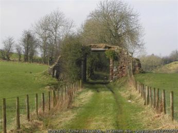 Former railway bridge, Mullanboy ©Kenneth Allen Former railway bridge, Mullanboy