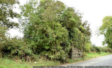 Old railway bridge, Halftown, The Maze ©Albert Bridge Old railway bridge, Halftown, The Maze