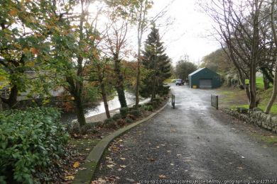 Sixmilewater Park where old railway ran ©Robert Ashby Sixmilewater Park where old railway ran