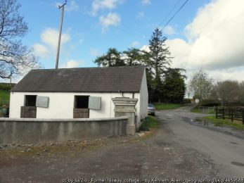 Former railway cottage, Kiltamnagh ©Kenneth Allen Former railway cottage, Kiltamnagh