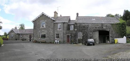 Pettigo Railway Station ©Kenneth Allen Pettigo Railway Station