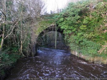 Former railway bridge, Drumrainy / Craghan ©Kenneth Allen Former railway bridge, Drumrainy / Craghan