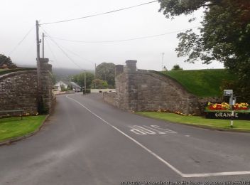 The remains of a Dundalk-Greenore Railway bridge at Rogans Cross ©Eric Jones The remains of a Dundalk-Greenore Railway bridge at Rogans Cross