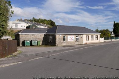 Former Railway Station, Belleek ©David Dixon Former Railway Station, Belleek