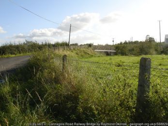 Cannagola Road Railway Bridge ©Raymond Okonski Cannagola Road Railway Bridge