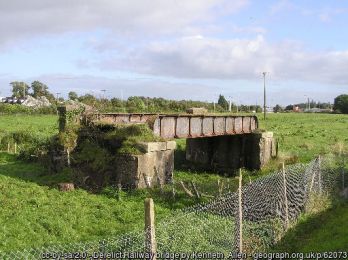 Derelict Railway bridge ©Kenneth Allen Derelict Railway bridge