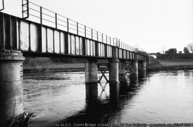 Calms Bridge crosses the river Mourne by Camus ©Des Colhoun Calms Bridge crosses the river Mourne by Camus