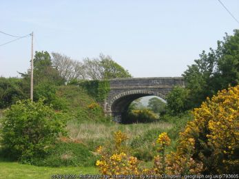 Railway bridge at Bellurgan Point ©Kieran Campbell Railway bridge at Bellurgan Point