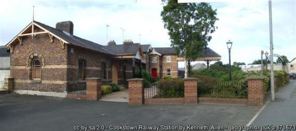 Cookstown Railway Station ©Kenneth Allen Cookstown Railway Station