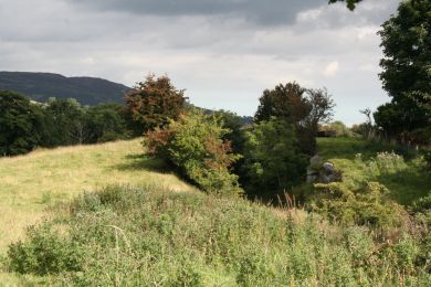 View of former railway cutting under Leitrim Road ©nigreenways View of former railway cutting under Leitrim Road