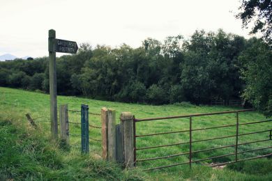©nigreenways The "Green Road Footpath", Lackan