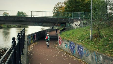 Governor's Bridge underpass, Stranmillis ©nigreenways Governor's Bridge underpass, Stranmillis