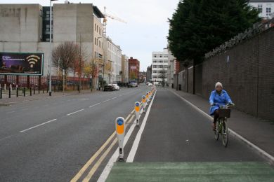 Durham Street cycleway ©nigreenways Durham Street cycleway