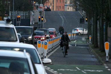 Durham Street cycleway ©nigreenways Durham Street cycleway