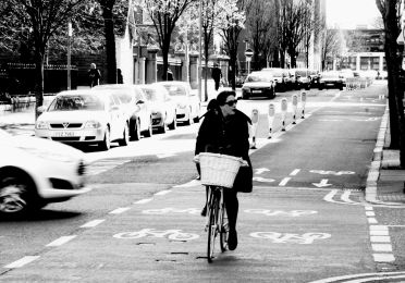 Alfred Street cycleway ©nigreenways Alfred Street cycleway