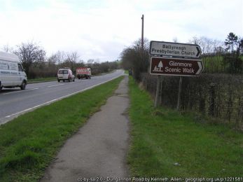 Dungannon Road ©Kenneth Allen Dungannon Road