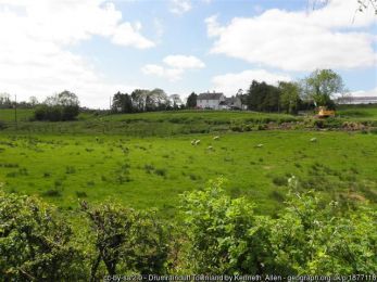 Drumrainduff Townland (railway embankment visible) ©Kenneth Allen Drumrainduff Townland