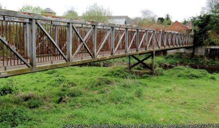 Footbridge, Muckamore ©Albert Bridge Footbridge, Muckamore