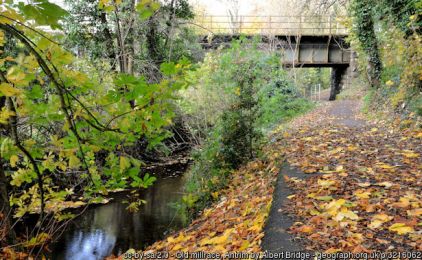 Old millrace, Antrim ©Albert Bridge Old millrace, Antrim