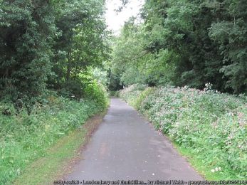 Londonderry and Enniskillen Railway ©Richard Webb Londonderry and Enniskillen Railway