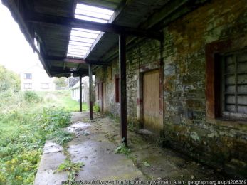 Former Finn Valley railway ©Kenneth Allen Former Finn Valley railway