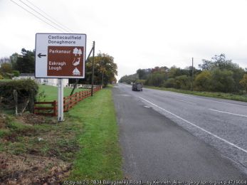 B34 Ballygawley Road, Edenacrannon / Killymoyle ©Kenneth Allen B34 Ballygawley Road, Edenacrannon / Killymoyle