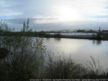 Reservoir, Springfield Road ©Sue Adair Reservoir, Springfield Road