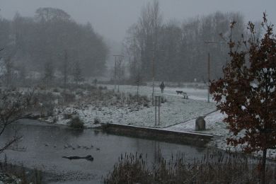 Snowy Connswater Greenway ©nigreenways
