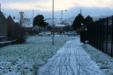 Snowy Comber Greenway ©nigreenways Snowy Comber Greenway