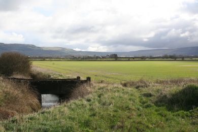 View over path of old railway towards Limavady View over path of old railway towards Limavady