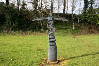 Sustrans post, Limavady Sustrans post, Limavady