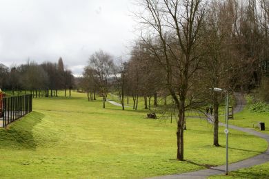 Old railway through Limavady, now Backburn Path