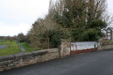 Old railway through Limavady, now Backburn Path Old railway through Limavady, now Backburn Path