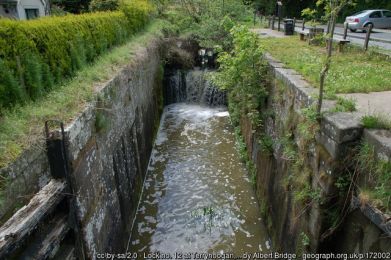 Lock no. 12 at Terryhoogan, Scarva, disused Newry Canal ©Albert Bridge Lock no. 12 at Terryhoogan, Scarva, disused Newry Canal