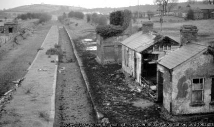 Former Ballynahinch Junction station (1983) ©Albert Bridge Former Ballynahinch Junction station (1983)