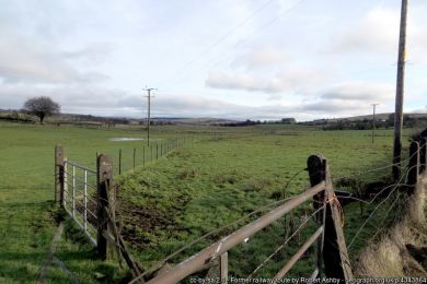 Former railway route Moorfields ©Robert Ashby Former railway route Moorfields
