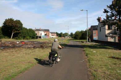 Bloomfield Walkway (Comber Greenway) after The Twelfth ©nigreenways Bloomfield Walkway (Comber Greenway) after The Twelfth