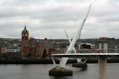 Derry Peace Bridge ©nigreenways Derry Peace Bridge