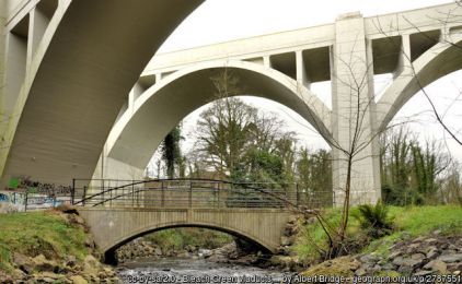 Bleach Green viaducts ©Albert Bridge Bleach Green viaducts